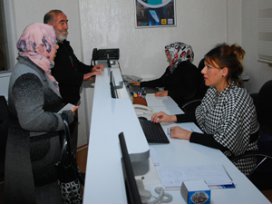 Büyükşehir Belediyesi kasiyer merkezi birinci yılında