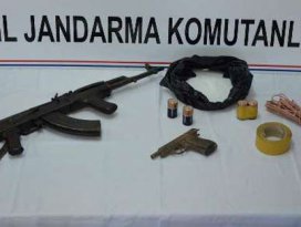 PKKya ait mühimmat ele geçirildi