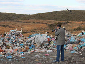 Çöplükte fotoğraf sanatı