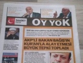 Paralel yapıdan Saadete sabotaj