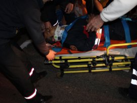 İtfaiye eri yüksekten düştü