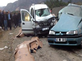 Kahramanmaraşta feci kaza: 4 ölü, 6 yaralı