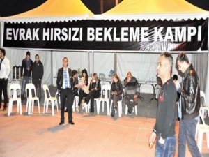 Antalyada evrak nöbeti