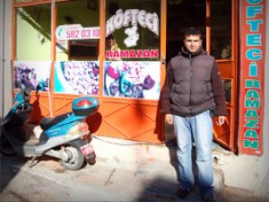 Hırsızlar ayran ve köfte çaldı
