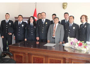 Beyşehir Emniyetinden Kaymakama ziyaret