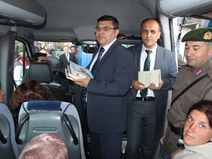 Beyşehirde “Her Koltuğa Bir Kitap projesi