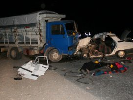 Konyada feci kaza: 4 ölü 5 yaralı