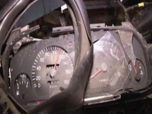 110 kilometre hızla kaza