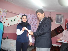 Derbent’te Kursiyerler göz nurlarını sergiledi