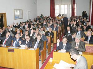 Selvi, meclis üyelerini terletti