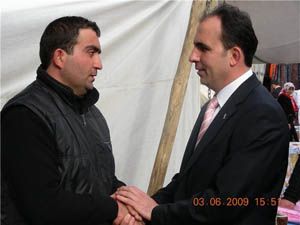 Altayın pazar esnafına verdiği söz!
