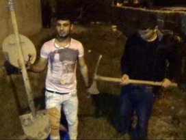 Suriyeliler ile mahalleli birbirine girdi: 4 yaralı