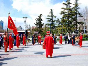 Büyükşehirden engellilere özel mehter takımı