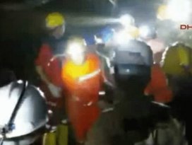 Somadaki madenin içinden ilk görüntüler
