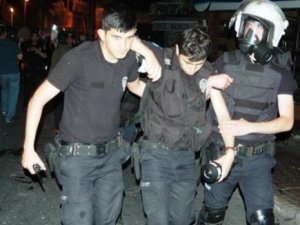 Polise bombalı saldırı: 7si polis 9 yaralı