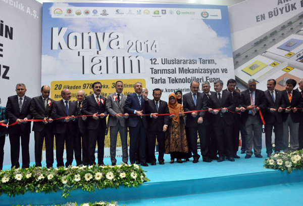 Konya Tarım Fuarı açıldı