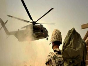 NATO helikopteri düştü: 1 ölü!