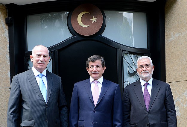 Davutoğlu Nuceyfi ile görüştü