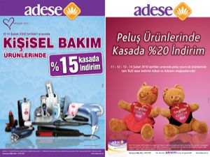 Adesede sevgiye özel kampanya