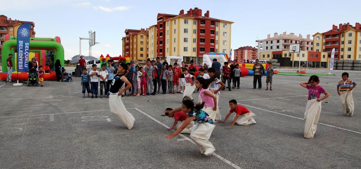 Selçuklu belediyesinden karne festivali