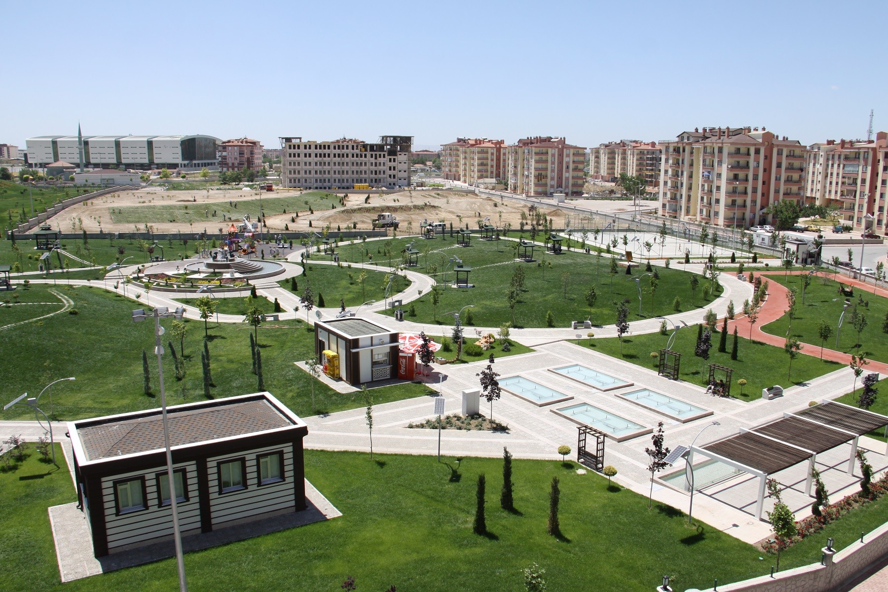 Karatayda Muhsin Yazıcıoğlu parkı genişletildi