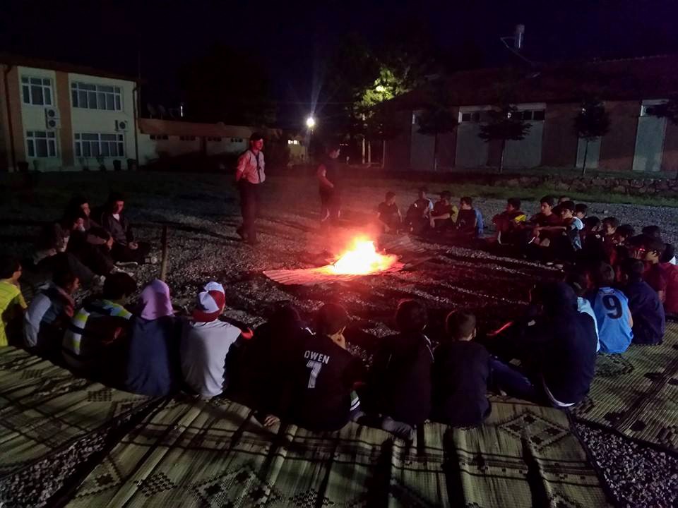 Gençlik merkezi yaz okulları izci kampı ile başladı