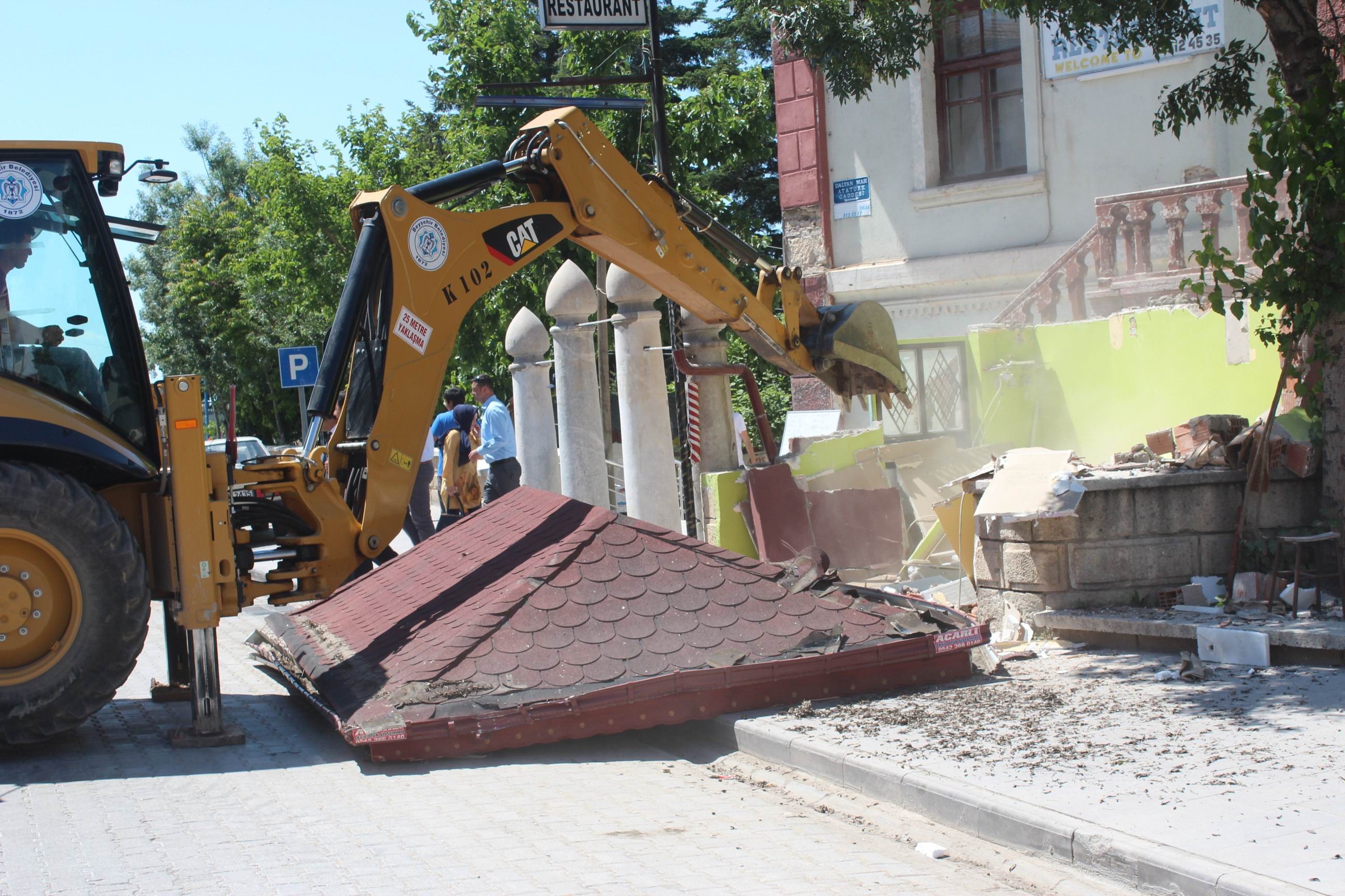 Beyşehirde görüntü kirliliğine engel