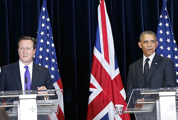 Obama, Cameron ile Ukrayna ve Irakı konuştu