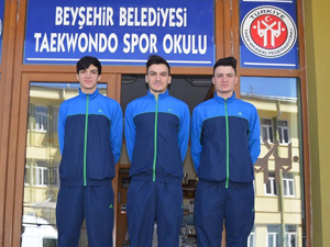 Konyalı milli tekvandocular Çin yolcusu