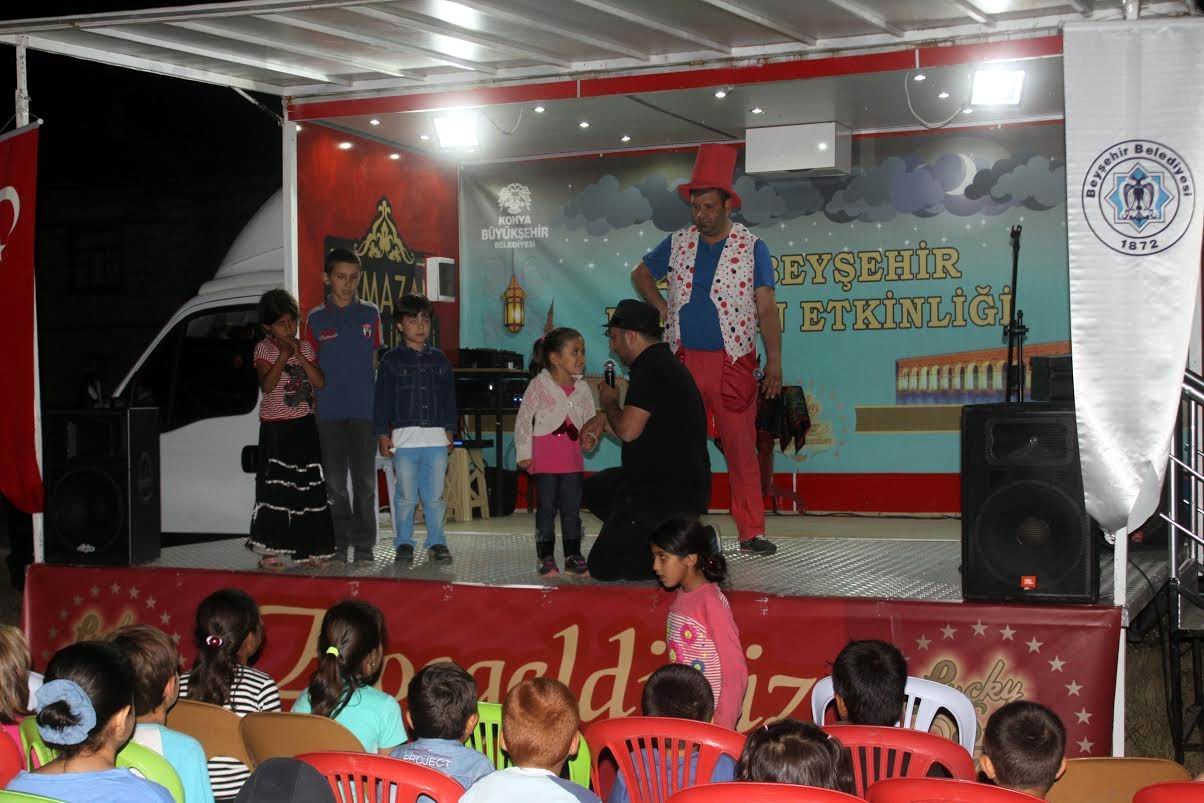 Beyşehirde ramazan coşkusu yaşanıyor