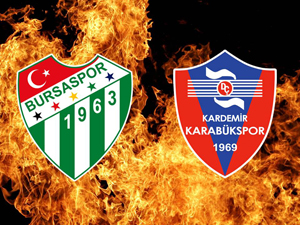 Bursaspor ve Karabüksporun rakipleri!