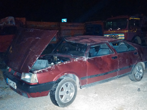 Takla atan otomobilde bir kişi öldü