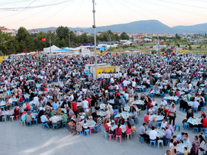 Beyşehirde toplu iftar coşkusu