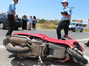 Beyşehir’de trafik kazası: 1 yaralı