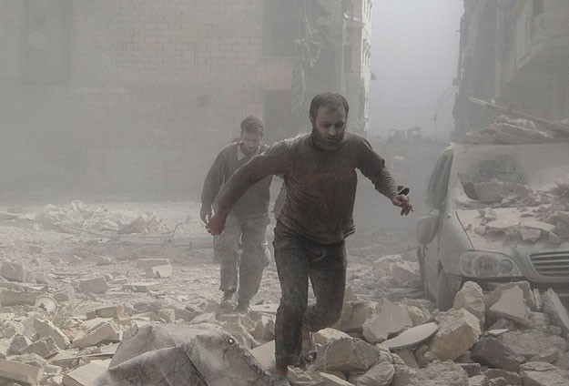 Şama vakum bombası atıldı