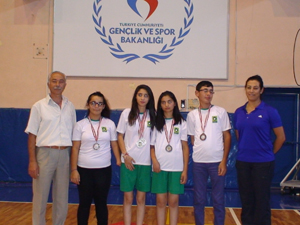 Ereğli badminton takımı ilçenin gururu oldu