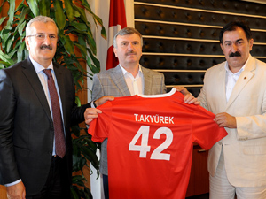 Spor camiasından Başkan Akyürek’e teşekkür