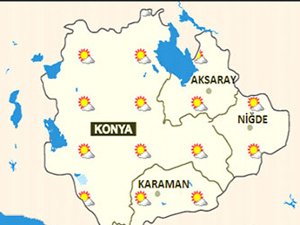 Konyaya sıcak uyarı!