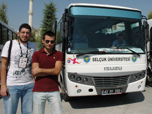 Selçuk Üniversitesinden öğrencilere hizmet