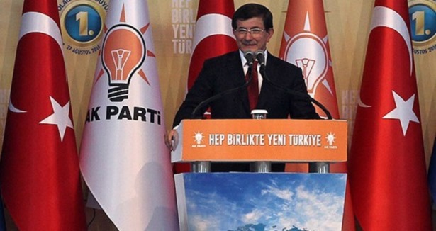 Ahmet Davutoğlunun ilk konuşması