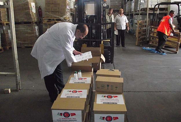 Türkiye’nin Gazzeye yardımları 15 milyon dolara ulaştı
