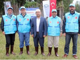 Etiyopyalı yoksullar TDVnin yardımlarıyla sevindi