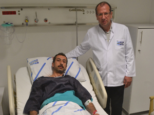 Ameliyat için Gaziantepten Konyaya geldi