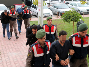 Suç örgütü operasyonu şüphelileri adliyede
