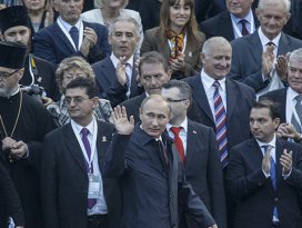 Putin Sırbistanda 1. Dünya Savaşı törenine katıldı