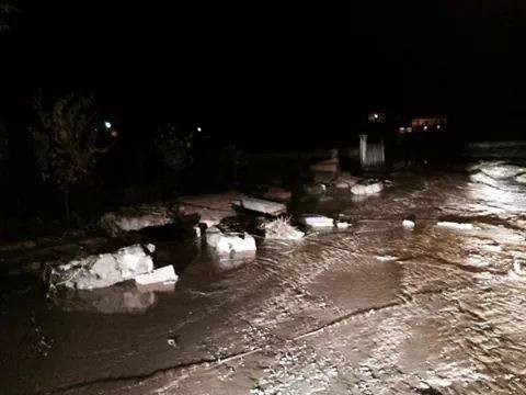 Kulu’da bir mahalle sular altında kaldı