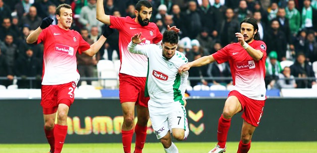 Torku Konyaspor evinde Antepe acımadı!