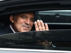 Abdullah Gül Huber Köşküne veda ediyor