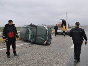 Seydişehir’de trafik kazası: 1 yaralı