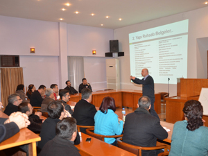Ereğli belediyesi personeline imar semineri